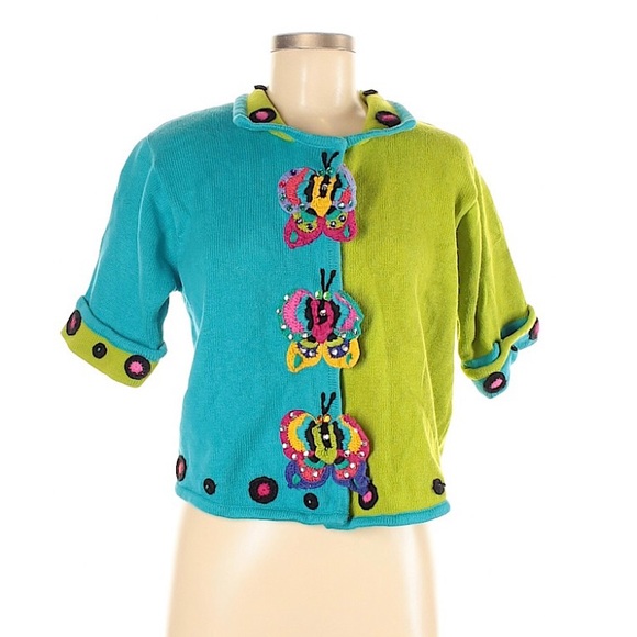 Vintage Tops - 🦋Unique Vintage Top🌈